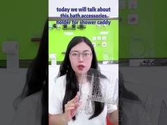 مكتب مكتب التخزين المنظم سلة حمام اكسسوارات حامل جدار جبل البلاستيك