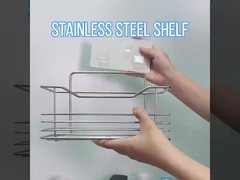 رفوف تخزين المطبخ SS201 المثبتة على الحائط 10 كجم تحميل رف جدار المطبخ