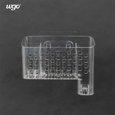 حامل علبة الحمام البلاستيكي المقاوم للتلف على الحائط لسلة مكتب مكتب المطبخ