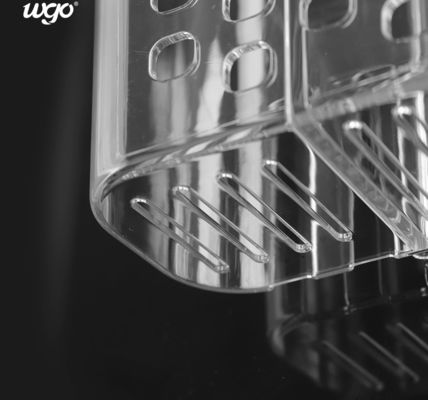 حامل علبة الحمام البلاستيكي المقاوم للتلف على الحائط لسلة مكتب مكتب المطبخ