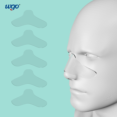 إزالة وسادة الأنف اللاصقة الناعمة اللاصقة بدون بقايا لقناع CPAP