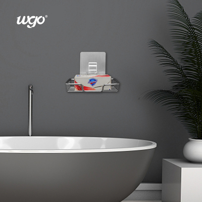 طبق صابون من الفولاذ المقاوم للصدأ WGO 304 للاستحمام ISO 9001 5 كجم من النوع ذاتي اللصق
