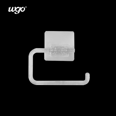 تم تثبيت حمام الحمام حامل لفة ورق الحمام اللاصق الذاتي التثبيت الخالي من الأضرار