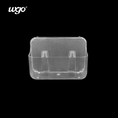 4-5 كيلوغرام بطاقة الاختراع الصمغ الكأس دش كادي 180 ملم حمام واضح الجدار المثبت رف