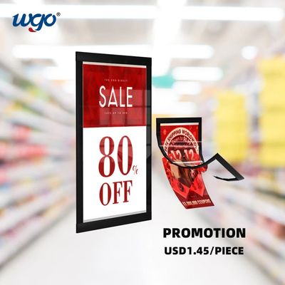 علامات عرض الإطار A الجدار الذاتي لاصق تركيب لافتات عرض إطارات وثيقة جيب