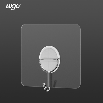 خطافات حائط مثبتة بقوة ذاتية اللصق لا تترك بقايا 7 × 7 سم